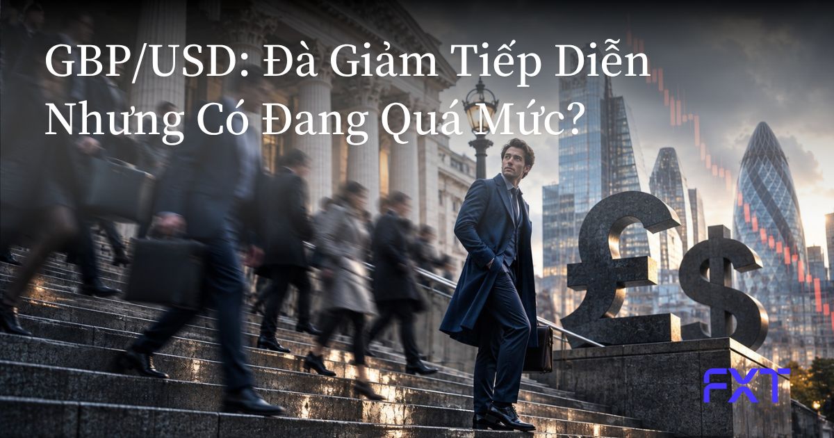 GBP/USD Mở Rộng Đà Giảm Sau Khi Phá Vỡ Hỗ Trợ — Lạm Phát Anh Tăng Và Fed Nâng Lãi Suất Tác Động Đến Thị Trường