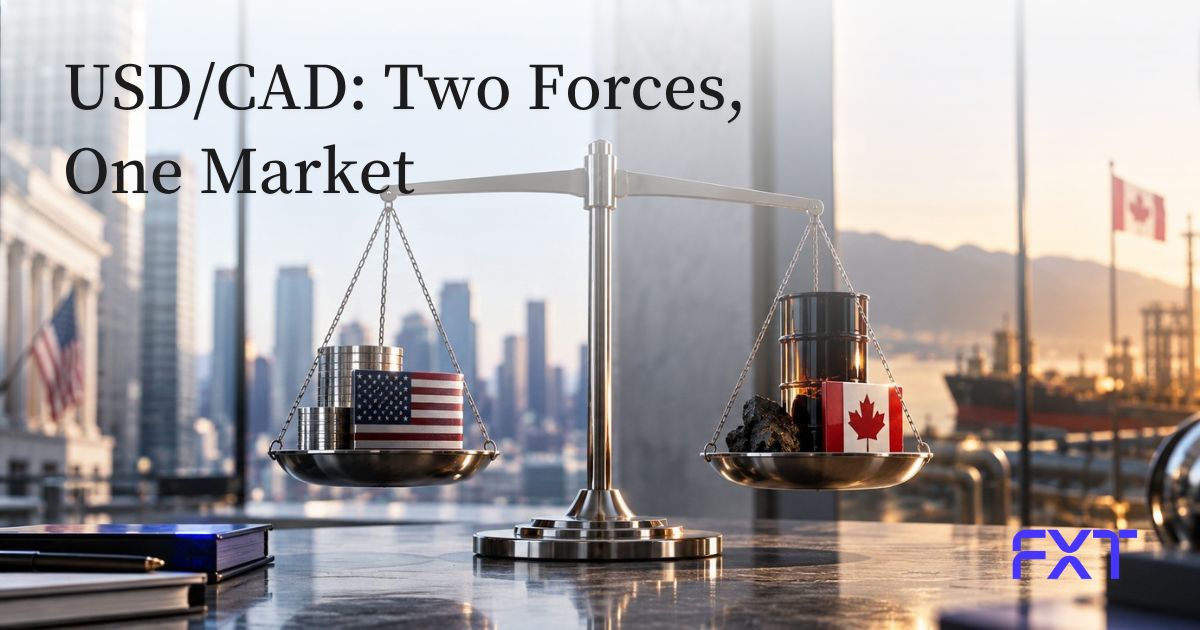 USD/CAD Under Pressure: Oil Strength Meets a Resilient US Dollar